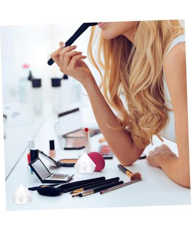 NOLITOY 60 Pcs Eye Shadow Bottle Eyeshadow Mini Empty Plastic Jars Nails Powder Boxes Blush Accessories 3x3cmx2pcs transparent colorx2pcs - Buy Online on GoSupps.com