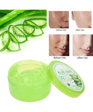 Aloe Vera Gel Hydrating Moisturizing Aloe Vera Gel Sleeping Wash-free Skin Care Cream for Relieving Itchy Dry Irritated Skin Soothing the Skin Leaving the Skin Soft Tender 300g - Buy Online on GoSupps.com