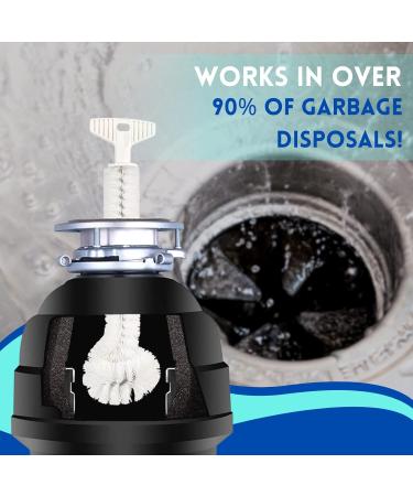 Universal Garbage Disposal Cleaner & Deodorizer | FryOilSaver Co | Made in USA | 12" Sink & Drain Brush for Odor Elimination - Buy Online on GoSupps.com