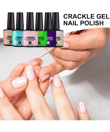 Crackle UV LED Lamp for Girls Crackle Base and Top GelGel For Women And Girls - Buy Online on GoSupps.com