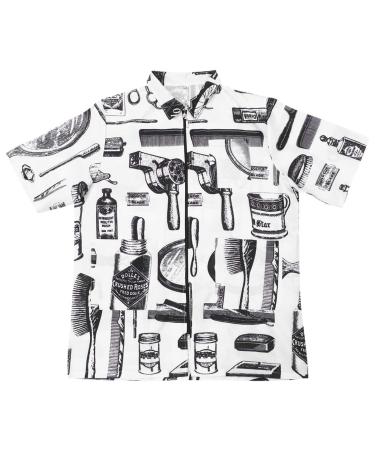 Minkissy Barber Jacket for Hair Salon | Stylist Grooming Smock Vest for Men & Women - Work Clothes - Buy Online on GoSupps.com