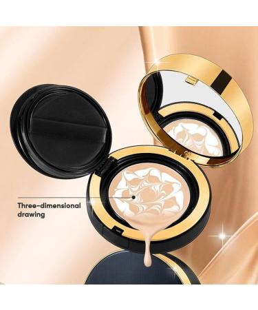 Air cushion BB cream waterproof foundation three-color concealer matte air cushion oil control long-lasting matte moisturizing air cushion easy to apply - Buy Online on GoSupps.com
