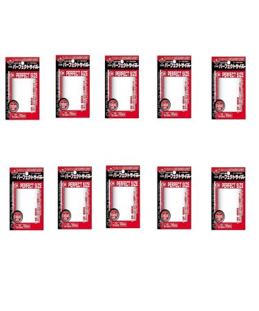 KMC 100 Card Barrier PERFECT SIZE (10 packs/Total 1000) 10-pack