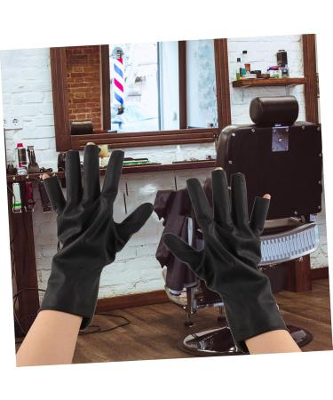 Mikinona 1 Pair Waterproof Gloves Hair Styling Accessories Gloves for Hair Dye Accessories for Salon Hair Styling Gloves Hair Color Accessories Dyeing Gloves Hair Washing Hair Salon Rubber 24.50X13.00X0.10CM - Buy Online on GoSupps.com