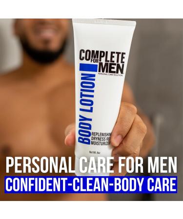 Best Men's Body Lotion for Dry Skin | Non-Greasy Moisturizer with Shea Butter & Aloe Vera | 24 Hour Hydration - Buy Online on GoSupps.com