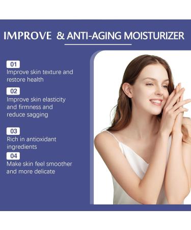 Collagen Face Moisturizer - Anti-Aging Day & Night Cream with Retinol Niacinamide & Hyaluronic Acid - 1.7 OZ Airless Pump - Buy Online on GoSupps.com