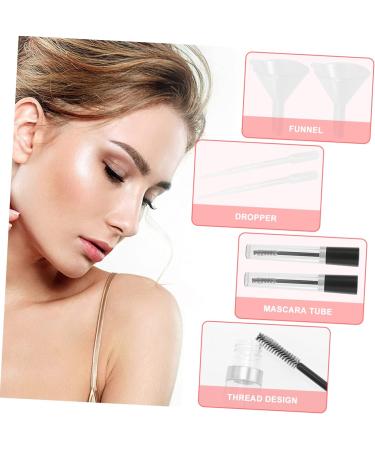 Didiseaon 4 Sets DIY Empty Mascara Tube Lash DIY Kits Empty Mascara Bottle Travel Bottle Plastic Mini Suite - Buy Online on GoSupps.com