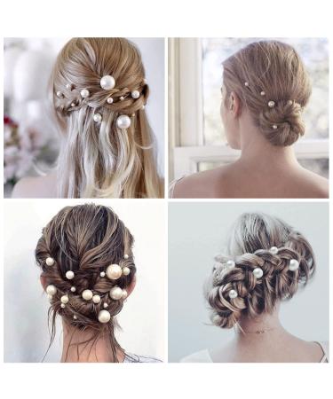 Buy Ityoos 18-Piece Wedding Pearl Hairpins | Bridal Beads Hair Accessories for Stunning Bridal Hairstyles - Buy Online on GoSupps.com