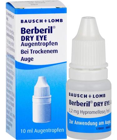 BERBERIL Dry Eye Drops 10ml | Soothing Relief for Dry Eyes | Fast Shipping Worldwide - Buy Online on GoSupps.com