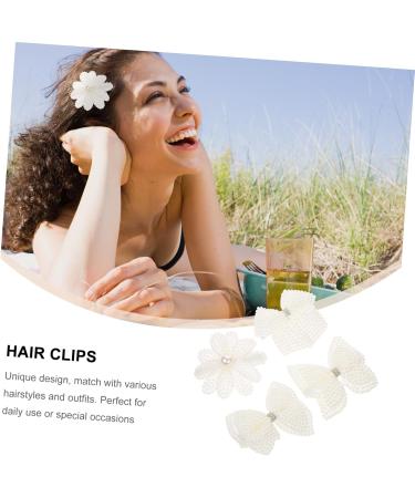FRCOLOR Metal Hair Barrettes Pearl Headpiece - Buy Online on GoSupps.com