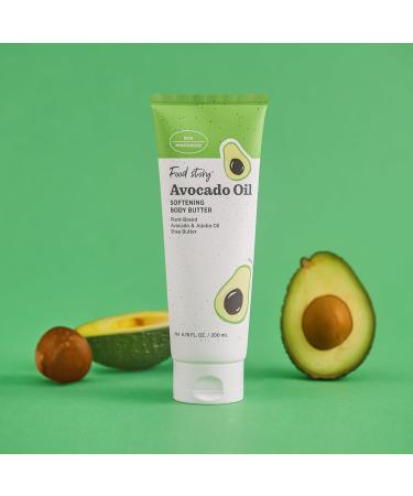 Food Story Avocado Oil Softening Body Butter Avocado & Jojoba Oil Shea Butter Plant-based Moisturing Best For Dry Skin No Sls No Sulfate Instant Hydration Refreshing Green Tea Flower Scent - Buy Online on GoSupps.com