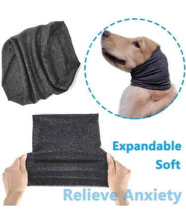 Pattepoint Dog Snood: Noise Protection & Anxiety Relief Dog Ear Muffs - Grey, Size M - Buy Online on GoSupps.com