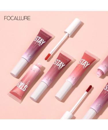 FOCALLURE Coconut Oil Lip Gloss: Hydrating, Highly Pigmented, Long-Lasting & Waterproof - 1 BERRYJUICE - Buy Online on GoSupps.com