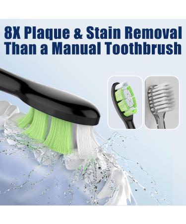 Biswitif Spare brushes compatible with Philips Sonicare electric toothbrush brush heads toothbrush attachment for Phillips Sonicare attachments suitable for daily precision - Buy Online on GoSupps.com