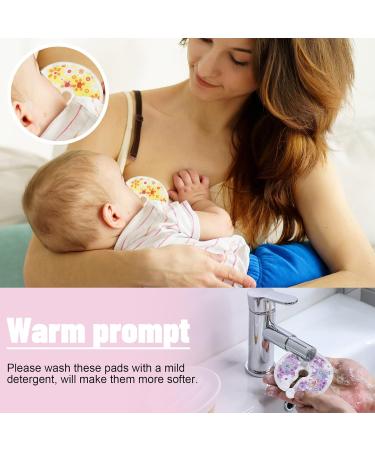 32 Piece G Tube Pads for Feeding Support | Reusable Cotton Button Covers | Soft Nursing Care - Fresh Flower Designs - Buy Online on GoSupps.com