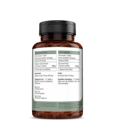 H&C Guduchi Giloy Capsules 750 mg - 150 Pieces | Boost Immunity & Support Wellness - International Shipping - Buy Online on GoSupps.com