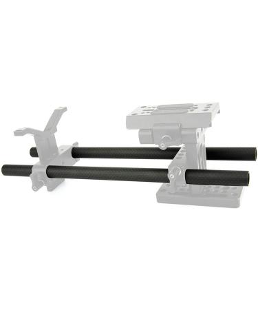 (2 Pcs) 40cm Carbon Fiber 15mm Rods for Rail Rod Support Systems - Lightweight Rods for Mattebox, Follow Focus & More - Buy Online on GoSupps.com