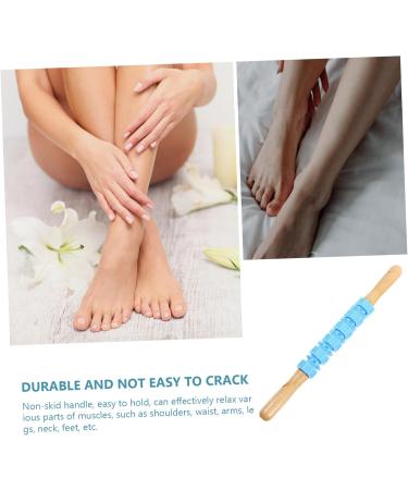 Healeved Scrollrad Muscle Roller - Handmade Wooden & Carbon Steel Yoga Massage Device for Leg & Body Relief | Best Fitness Equipment - Buy Online on GoSupps.com