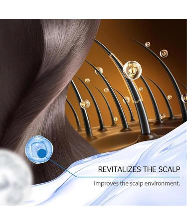 Hair Growth Oil 15 ml RollOn Hair Thickening Care Scalp Care Oil for Curly Damaged Thin and Dry Hair and for Home Travel Daily Use - Buy Online on GoSupps.com