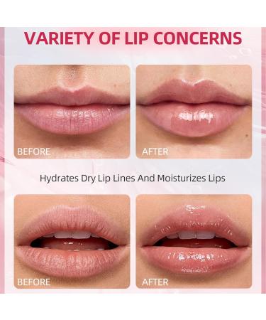 Hydrating Lip Glaze - Nourishing Moisturizer Glossy Finish with Vitamin-Enriched Formula Revitalizing with Long-Lasting Shine Lip Care Non-Sticky Texture Moisturizing Gloss for Outdoor - Buy Online on GoSupps.com