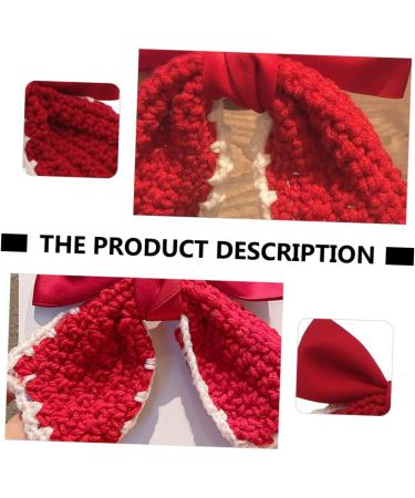 minkissy 1pc Hairpin Xmas Bowknot Hair Clips Cute Bow Hair Clips Women Hair Clips Girl Bow Hair Clips Xmas Bow Hair Clips Bows Hair Clip Red Bow Hair Clip Big Bow Headgear Child Fabric - Buy Online on GoSupps.com