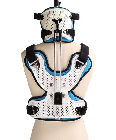 Adjustable Neck Breast Orthosis | Cervical Vortex Rehabilitation Support | Neck Traction Device for Adults - Buy Online on GoSupps.com