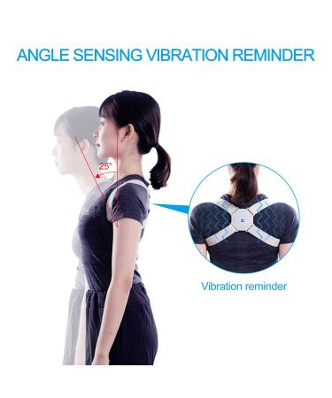 Posture Corrector for All Ages - Smart Back Brace with Vibration Reminder & Adjustable Design for Perfect Posture - Buy Online on GoSupps.com