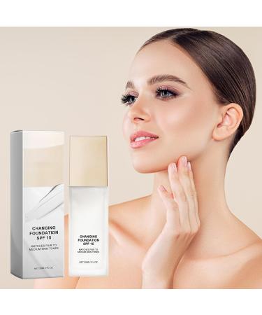  G n rique Liquid Foundation Color Changing Foundation 30 ml Lightweight and Comfortable Wear Skin Tone Face Concealer Makeup for Women Girls Teenagers Adults Travel Daily Use - Buy Online on GoSupps.com