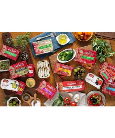 King Oscar Wild Caught Sardines in Extra Virgin Olive Oil 3.75 oz (Pack of 4) - Premium Quality Sardines - Buy Online on GoSupps.com