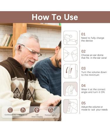 Rechargeable Beige Sound Device for Adults | Adjustable Volume & Noise Reduction - Shop Now! - Buy Online on GoSupps.com