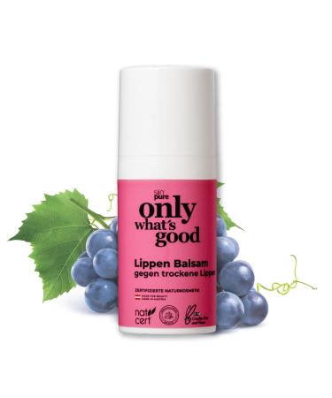 Only what's good Lip balm against dry and chapped lips - Intensive lip care against cold and dryness - Lip care with olive oil - Natural lip balm -