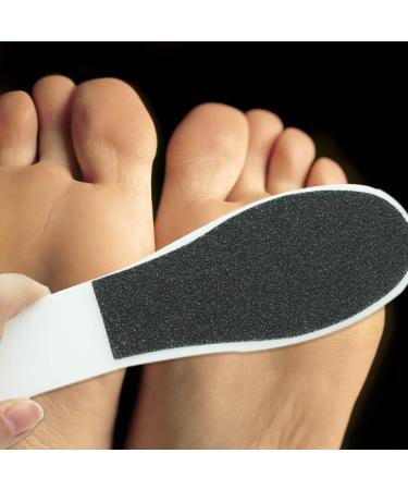 2 Pieces Double-Sided Foot File Foot Rasp File Dead Skin Remover Foot Scrubber Hard Skin Remover Foot Care for Wet and Dry Cracked Feet - Buy Online on GoSupps.com