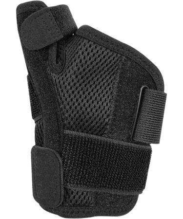Predolo Adjustable Wrist Support with Splint - Optimal Support & Pain Relief - Black - Buy Online on GoSupps.com