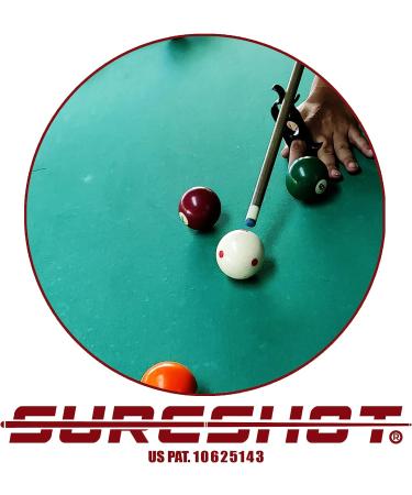 Sure Shot 3-Finger Billiard Mechanical Bridge for Billiards  Hand Held Pool Bridge  Billiards Pool Cue Accessory  The First Ever Handheld Snooker Accessory That Perfects Every Shot! - Buy Online on GoSupps.com