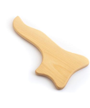Ribnican Wooden Anti-Cellulite Massage Spatula for Maderotherapy - 33 x 16 cm | Effective Body Treatment Tool - Shop Internationally! - Buy Online on GoSupps.com