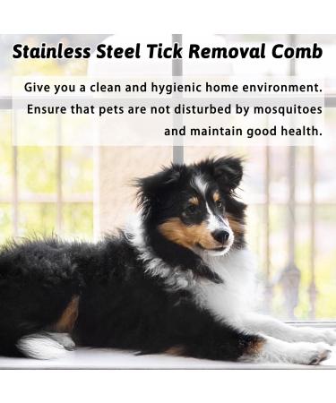 2 Pcs Stainless Steel Lice Nit Combs for Long Thick Hair - Fast Lice Removal & Treatment - Buy Online on GoSupps.com