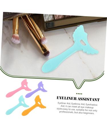 OHPHCALL 4pcs Eyeliner Eyebrow Stencils Lazy Quick Makeup Tool Eyelash Guard Eye Makeup Stencils - Buy Online on GoSupps.com