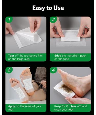 200 Foot Pads & 200 Adhesive Sheets - 400 Piece Assortment for Men & Women | Premium Green Foot Care Solutions - Buy Online on GoSupps.com