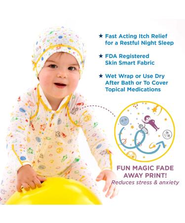 Baby Eczema Cradle Cap Rash Relief Sleep Treatment | Severe Scalp Dermatitis Itch Relief | 0-6M | Head Circumference 16-17 - Buy Online on GoSupps.com
