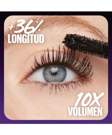 Maybelline New-York - Mascara Effet Extension de Cils Extra Noir - Longueur & Volume - Tenue 24H - Falsies Surreal Meta Black - Noir - 10 ml (Lot de 3) - Buy Online on GoSupps.com