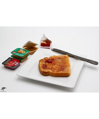 Condiment bundle with stainless steel spreader knife 15 Kraft peanut butter packets 10 Kraft strawberry jam packets 10 Kraft raspberry packets 10 Kraft blueberry packets - Perfect for on-the-go snacking and meal prep. Total of 45 portion packets. - Buy Online on GoSupps.com