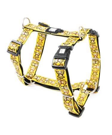 Max & Molly Dog Dowing in H-shape ultra-comfortable dishes Dog made of neoprene for medium-sized dogs Monkey Maniac/M padded secure & ultralight-comfort for your loyal companion M Monkey Maniac