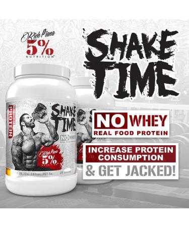5% Nutrition Shake Time | 26G Animal-Based Protein Drink | Grass-Fed Beef, Chicken, Whole Egg | No Sugar, Dairy, or Soy (Vanilla Cinnamon) - Buy Online on GoSupps.com