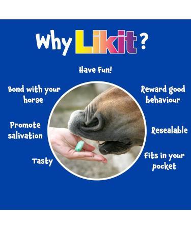 Likit - Horse Treat Bar Assorted Flavours x Size: 24 Pack - Buy Online on GoSupps.com