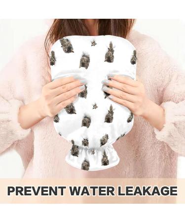 Buy 2L Hot Water Bottle with Cover - Cats in Holes Ideal Pain Relief & Winter Hand Feet Warmer International Shipping Available - Buy Online on GoSupps.com
