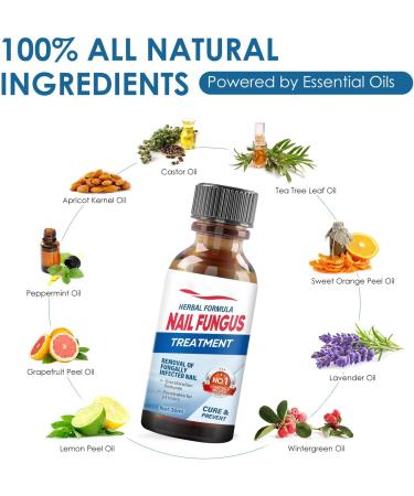Fungal Nail Treatment Serum Extra Strong Antifungal Nail Treatment for Toenails/Fingernails Improve Thickening/Yellowed/Discolored Nails Original(nail Fungal Serum) - Buy Online on GoSupps.com