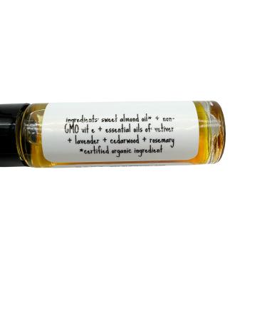 Stay Focused Perfume Oil - Woodsy Scent - Vetiver Rosemary Cedarwood Lavender - Buy Online on GoSupps.com