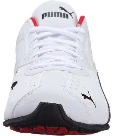 PUMA Men's Tazon 6 Sneaker - White/Black/Silver - Size 10 - Buy Online on GoSupps.com