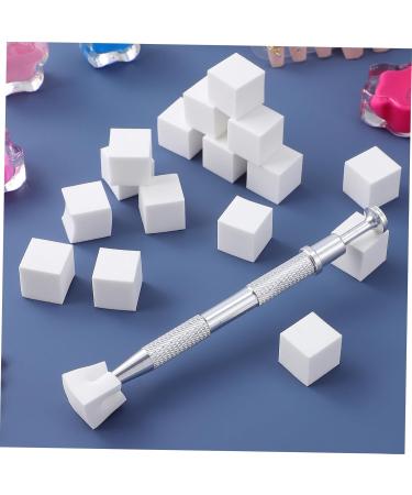 HONMEET 1 Set Nail Sponge Makeup Sponge Wedge Kit Chrome Applicator Block Facial Sponge Mini Blush for Cheeks Manicure Accessory Nail Art Sponge Tool Brushes Blending Wedges Aplicater Fade - Buy Online on GoSupps.com