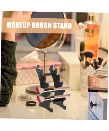 Show Rack Vanity Display Stand Brush Display Rack Brush Rack Brush Drying Rack Cosmetic Brush Stand Make Brush Storage Stand Brush Drying Holder Makeup Tools Plastic Makeup Brush - Buy Online on GoSupps.com